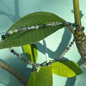 Ocean Jasper Beaded Necklace 🌊🐟🐬